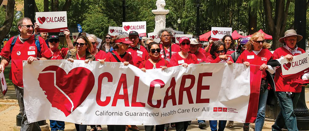 A march for Calcare.